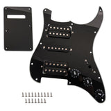 Maxbell HSH Electric Guitar Prewired Loaded Pickguard Scratch Plate Back Cover Set - Aladdin Shoppers