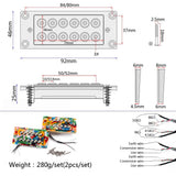 Maxbell Colorful Electric Guitar Humbucker Neck Bridge Pickup Screw Kit - Aladdin Shoppers