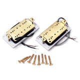 Maxbell 50/52mm Copper Humbucker Neck Bridge Pickup Set for Electric Guitar Parts - Aladdin Shoppers