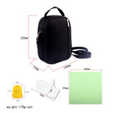 Maxbell 17 Key Kalimba Case Thumb Piano Bag Shockproof with Gloves Finger Stall Cleaning Cloth Black - Aladdin Shoppers