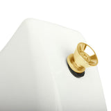 Maxbell 2 Pieces Metal Strap Lock Screw Button for Acoustic Electric Guitar - Aladdin Shoppers