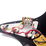 Maxbell Prewired SSH Pickguard Plate Set with 17 screws,1 Rear cover,for Electric Guitar - Aladdin Shoppers
