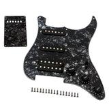 Maxbell Prewired SSH Pickguard Plate Set with 17 screws,1 Rear cover,for Electric Guitar - Aladdin Shoppers