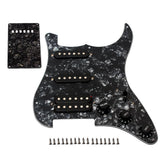 Maxbell Prewired SSH Pickguard Plate Set with 17 screws,1 Rear cover,for Electric Guitar - Aladdin Shoppers