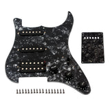 Maxbell Prewired SSH Pickguard Plate Set with 17 screws,1 Rear cover,for Electric Guitar - Aladdin Shoppers