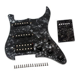 Maxbell Prewired SSH Pickguard Plate Set with 17 screws,1 Rear cover,for Electric Guitar - Aladdin Shoppers