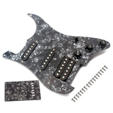 Maxbell Prewired SSH Pickguard Plate Set with 17 screws,1 Rear cover,for Electric Guitar - Aladdin Shoppers