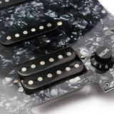 Maxbell Prewired SSH Pickguard Plate Set with 17 screws,1 Rear cover,for Electric Guitar - Aladdin Shoppers