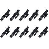 Maxbell 10pcs Violin Rubber Mute Silencer for String Instrument Parts