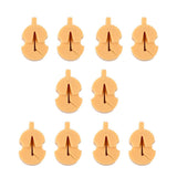 10pcs Violin Rubber Mute Silencer for String Instrument Parts - Aladdin Shoppers