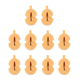 10pcs Violin Rubber Mute Silencer for String Instrument Parts - Aladdin Shoppers