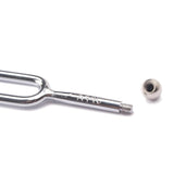 Maxbell 440Hz Tuning Fork Tuner Voicing Tool For Violin Guitar String Instrument - Aladdin Shoppers