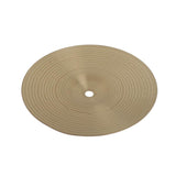 Maxbell 2 Pack of Brass Alloy Splash Crash Cymbal Hi Hat Cymbals for Drum Set 8inch
