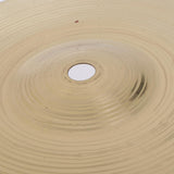 Maxbell 2 Pack of Brass Alloy Splash Crash Cymbal Hi Hat Cymbals for Drum Set 8inch