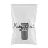 Maxbell Soprano Saxophone Sax Mouthpiece Cap Cover and Copper Ligature Nickel-plated