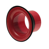 Maxbell Bass Kick Drum Bass Enhancer Port Insert Bass Enhancement Red