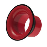 Maxbell Bass Kick Drum Bass Enhancer Port Insert Bass Enhancement Red