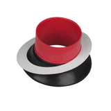 Maxbell Bass Kick Drum Bass Enhancer Port Insert Bass Enhancement Red