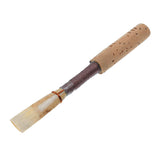 Maxbell 5pcs Oboe Reeds Cork Reed Strength Medium with Plastic Container Brown