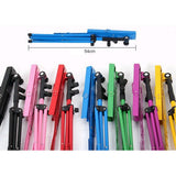 Maxbell High Quality Metal Folding Sheet Music Stand Holder Tripod Foldable Pink