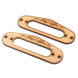 Maxbell Maple Wood Single Coil Pickup Mounting Ring for TL Guitar Parts Accessories