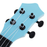 Maxbell 21inch Kids Children Ukulele 4 Strings Guitar Educational Funny Toy Blue