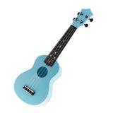 Maxbell 21inch Kids Children Ukulele 4 Strings Guitar Educational Funny Toy Blue