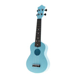 Maxbell 21inch Kids Children Ukulele 4 Strings Guitar Educational Funny Toy Blue