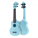 Maxbell 21inch Kids Children Ukulele 4 Strings Guitar Educational Funny Toy Blue