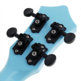 Maxbell 21inch Kids Children Ukulele 4 Strings Guitar Educational Funny Toy Blue