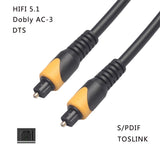 Maxbell Toslink Fiber Optical Digital Audio Cable 3ft 6ft 10ft 16ft S/PDIF 1m
