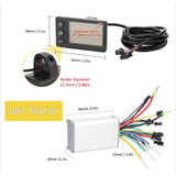 2x24V/36V/48V 350W E-bike Scooter Brushless Motor Electric Bicycle Controller