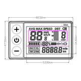 2x24V/36V/48V 350W E-bike Scooter Brushless Motor Electric Bicycle Controller
