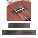 Maxbell 4-String Ukulele Bridge for 21'' 23'' Ukulele Uke Musical Replacement