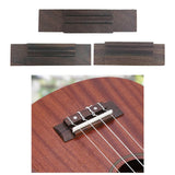 Maxbell 4-String Ukulele Bridge for 21'' 23'' Ukulele Uke Musical Replacement