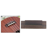 Maxbell 4-String Ukulele Bridge for 21'' 23'' Ukulele Uke Musical Replacement