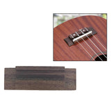 Maxbell 4-String Ukulele Bridge for 21'' 23'' Ukulele Uke Musical Replacement