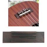 Maxbell 4-String Ukulele Bridge for 21'' 23'' Ukulele Uke Musical Replacement