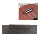 Maxbell 4-String Ukulele Bridge for 21'' 23'' Ukulele Uke Musical Replacement