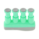 Maxbell 4xPiano Guitar Finger Exerciser, Hand Strengthener Trainer Tension Exerciser Green