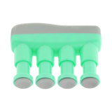 Maxbell 4xPiano Guitar Finger Exerciser, Hand Strengthener Trainer Tension Exerciser Green