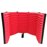 2xMetal Mic Isolation Shield for Microphone Recording Equipment Five Panels