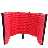 2xMetal Mic Isolation Shield for Microphone Recording Equipment Five Panels
