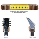 2xWooden 2 Guitar Wall Hanger for Ukulele Acoustic Guitar Musical Instruments