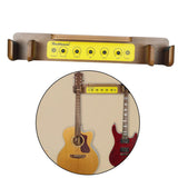 2xWooden 2 Guitar Wall Hanger for Ukulele Acoustic Guitar Musical Instruments