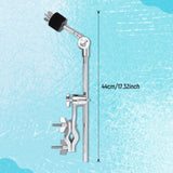 Maxbell 2xMetal Cymbal Boom Rachet Tilt Snare Drum Damper Mute Drum Extension Clamps