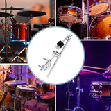 Maxbell 2xMetal Cymbal Boom Rachet Tilt Snare Drum Damper Mute Drum Extension Clamps