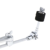 Maxbell 2xMetal Cymbal Boom Rachet Tilt Snare Drum Damper Mute Drum Extension Clamps