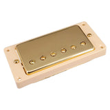 Humbucker Double Coil Electric Guitar Neck Bridge Pickup for LP Gold Frame