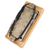 Humbucker Double Coil Electric Guitar Neck Bridge Pickup for LP Gold Frame